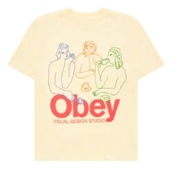 Obey Womens The Tea Tee Pigment Unbleached(Obey Womens The Tea Tee Pigment Unbleached)