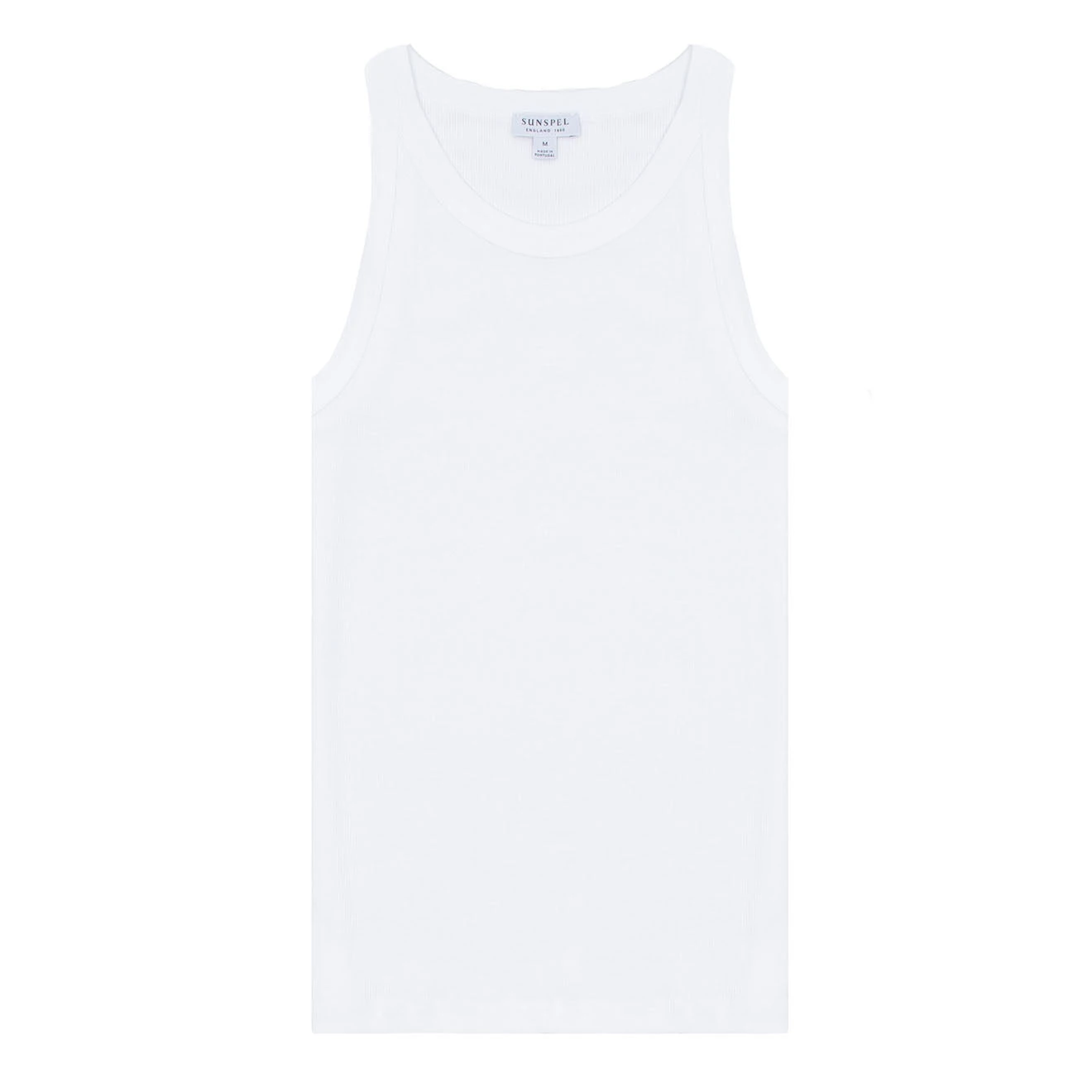 Sunspel Womens Ribbed Tank Top White(Sunspel Womens Ribbed Tank Top White) 3 Sunspel Womens Ribbed Tank Top White(Sunspel Womens Ribbed Tank Top White)