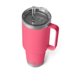 YETI Rambler 35oz Travel Mug Tropical Pink(Yeti Rambler 35oz Travel Mug Tropical Pink) -Best Clothing Store 0034 YETIRambler35ozStrawMugTropicalPink2