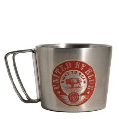 United By Blue 12oz Compass Cup Right To Roam(United By Blue 22oz Insulated Steel Bottle United 2)