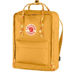 Fjallraven Kanken Classic Backpack Ochre / Confetti Pattern(Fjallraven Kanken Classic Backpack Ochre Confetti Pattern) -Best Clothing Store 27205 3