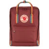 Fjallraven Kanken Classic Backpack Ox Red / Rainbow Pattern(Fjallraven Kanken Classic Backpack Ox Red Rainbow Pattern) -Best Clothing Store 27210 1