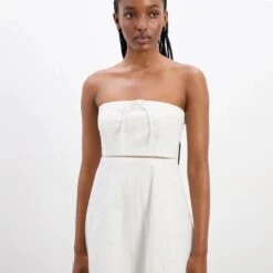 Damson Madder Fan Fan Midi Dress Patchwork Broderie(Damson Madder Fan Fan Midi Dress Patchwork Broderie) -Best Clothing Store 3DamsonMadderFanFanMidiDressPatchworkBroderie