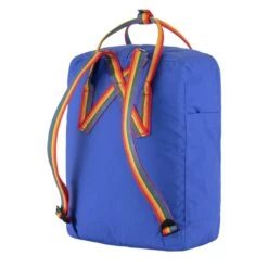 Fjallraven Kanken Classic Backpack Cobalt Blue / Rainbow(Fjallraven Kanken Rainbow Backpack Cobalt Blue) -Best Clothing Store 6FjallravenKankenClassicBackpackCobaltBlueRainbowPattern