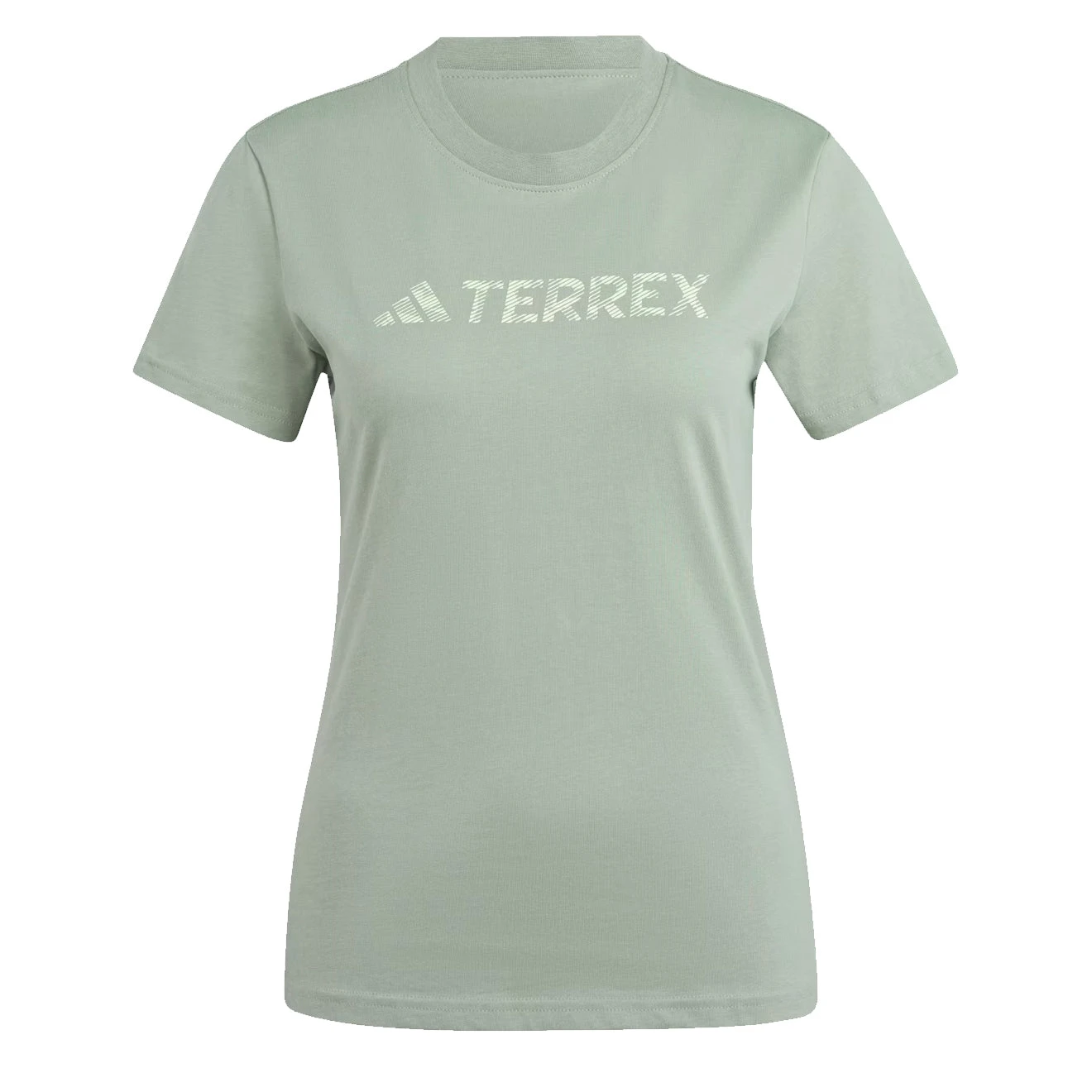 Adidas Terrex Womens Classic Logo T-Shirt Silver Green(Adidas Terrex Womens Classic Logo T Shirt Silver Green) 3 Adidas Terrex Womens Classic Logo T-Shirt Silver Green(Adidas Terrex Womens Classic Logo T Shirt Silver Green)