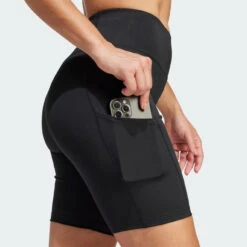 Adidas Terrex Womens WMT 8In Tight Short Black(Adidas Terrex Womens Wmt 8in Tight Short Black) -Best Clothing Store AdidasTerrexWomensWMT8InTightShortBlack3