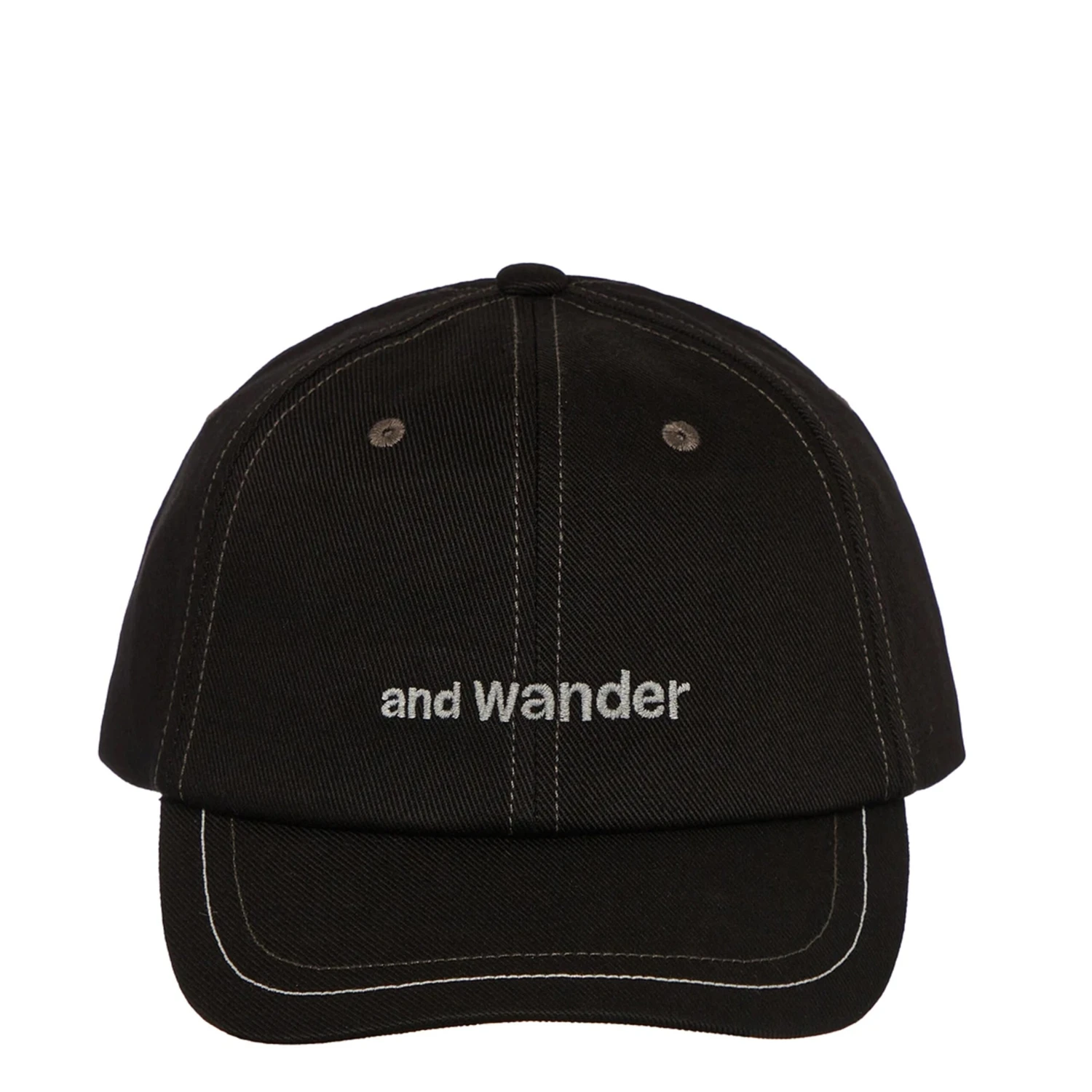 And Wander Cotton Twill Cap Black(And Wander Cotton Twill Cap Black) 4 And Wander Cotton Twill Cap Black(And Wander Cotton Twill Cap Black) - Image 2