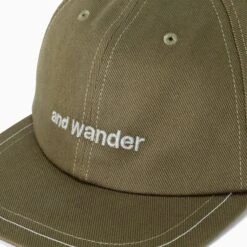 And Wander Cotton Twill Cap Khaki(And Wander Cotton Twill Cap Khaki) -Best Clothing Store AndWanderCottonTwillCapKhaki 0005 5745986247 180 D