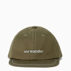 And Wander Cotton Twill Cap Khaki(And Wander Cotton Twill Cap Khaki) -Best Clothing Store AndWanderCottonTwillCapKhaki 0007 5745986247 180 B