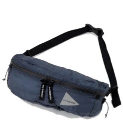 And Wander Sil Waist Bag Blue(And Wander Sil Waist Bag Blue)