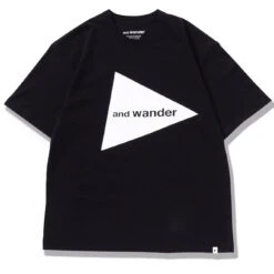 And Wander Womens And Wander Big Logo T Black(And Wander Womens And Wander Big Logo T Black)
