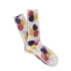 Anonymous Ism Scatter Dye Crew Socks Violet(Anonymous Ism Scatter Dye Crew Socks Violet)