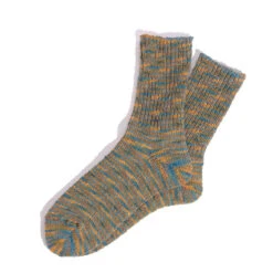 Anonymous Ism Silk Tweed Specdyed Q Socks Ink Blue(Anonymous Ism Silk Tweed Specdyed Q Socks Ink Blue)