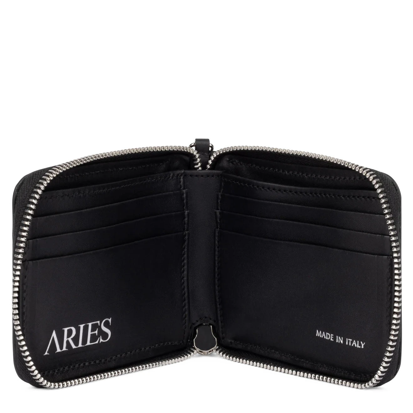 Aries Croc Studded Bobby Wallet Black(Aries Croc Studded Bobby Wallet Black) 4 Aries Croc Studded Bobby Wallet Black(Aries Croc Studded Bobby Wallet Black) - Image 2