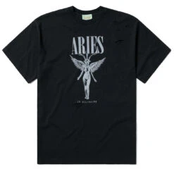 Aries Nirvana SS Tee Black(Aries Nirvana Ss Tee Black)