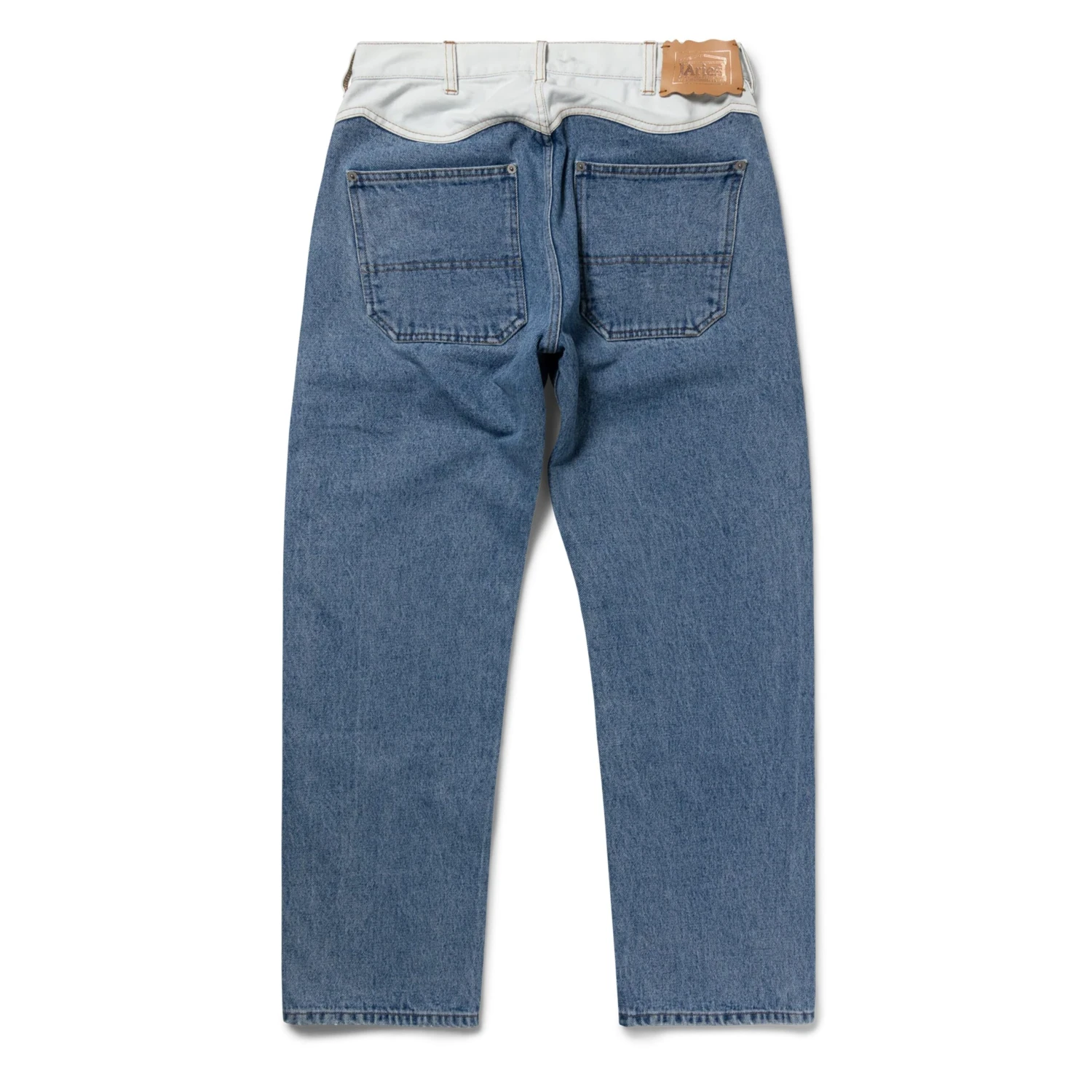 Aries Womens Patchwork Western Carpenter Jeans Blue / White(Aries Womens Patchwork Western Carpenter Jeans Blue White) - Image 2