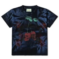 Aries Womens Sprayed Trash Cherries SS Tee Black(Aries Womens Sprayed Trash Cherries Ss Tee Black)