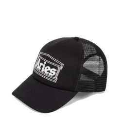 Aries Womens Temple Trucker Cap Black(Aries Womens Temple Trucker Cap Black)