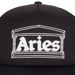 Aries Womens Temple Trucker Cap Black(Aries Womens Temple Trucker Cap Black) -Best Clothing Store AriesWomensTempleTruckerCapBlack 4 ebd40f3d eb26 44f8 863f e9c514d77b9b