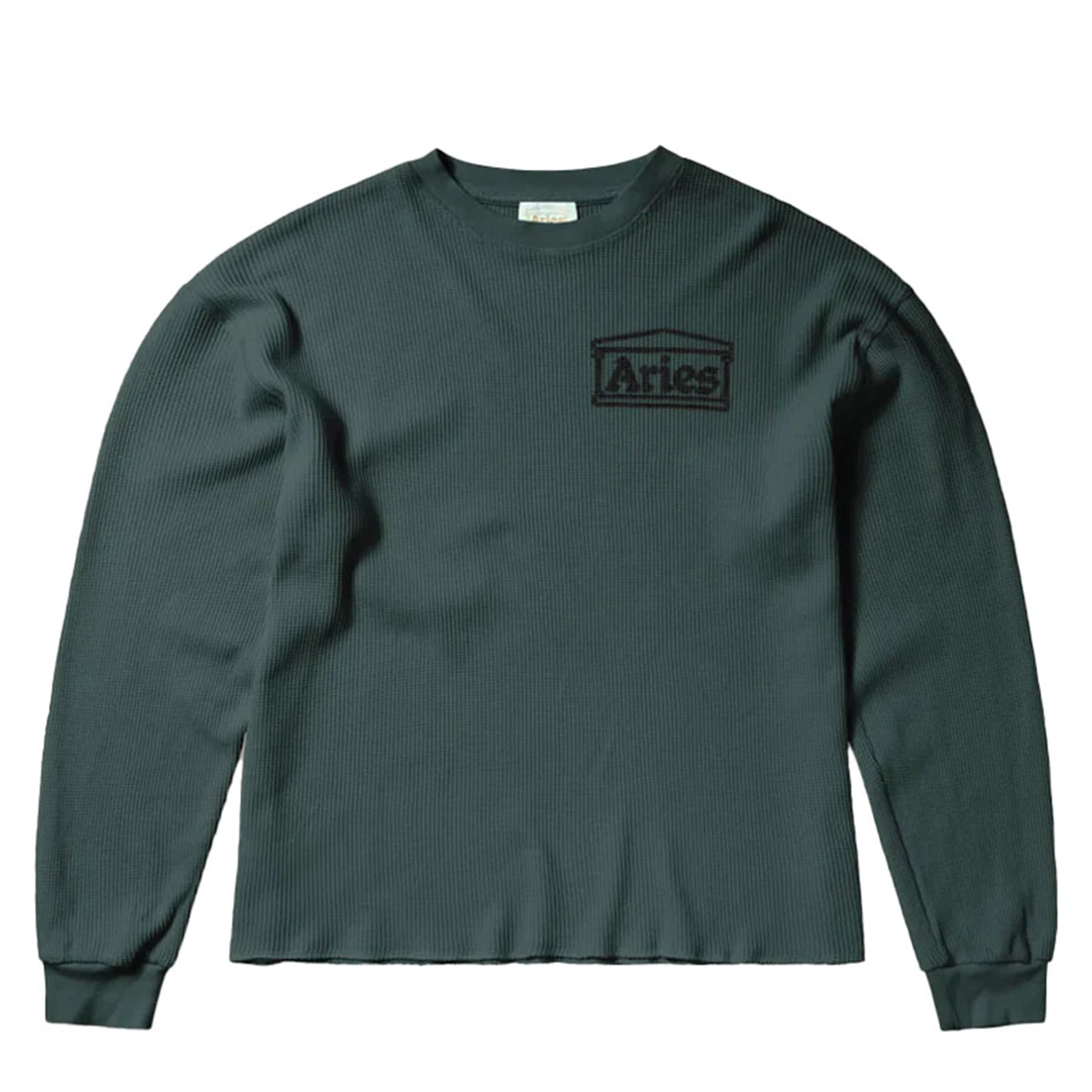 Aries Womens Waffle LS Tee Baby Fit Dark Olive(Aries Womens Waffle Ls Tee Baby Fit Dark Olive) 3 Aries Womens Waffle LS Tee Baby Fit Dark Olive(Aries Womens Waffle Ls Tee Baby Fit Dark Olive)