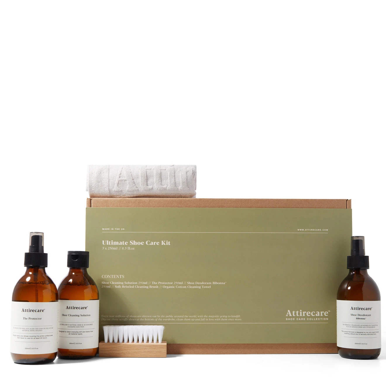 Attirecare Ultimate Shoe Care Kit 250ml(Attirecare Ultimate Shoe Care Kit 250ml) 3 Attirecare Ultimate Shoe Care Kit 250ml(Attirecare Ultimate Shoe Care Kit 250ml)