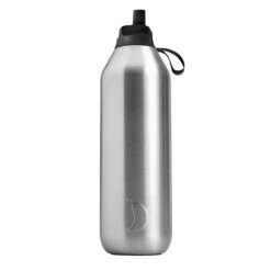 Chillys Series 2 90% Recycled 1L Flip Bottle Stainless Steel(Chillys Series 2 90 Recycled 1l Flip Bottle Stainless Steel)