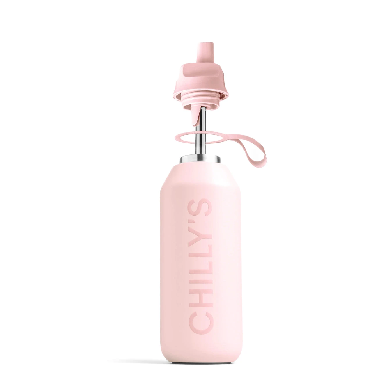 Chillys Series 2 Flip Bottle 500ml Blush Pink(Chillys Series 2 Flip Bottle 500ml Blush Pink) 4 Chillys Series 2 Flip Bottle 500ml Blush Pink(Chillys Series 2 Flip Bottle 500ml Blush Pink) - Image 2