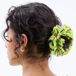 Damson Madder Garter Scrunchie Tropical Stripe(Damson Madder Garter Scrunchie Tropical Stripe) -Best Clothing Store DamsonMadderGarterScrunchieTropicalStripe2