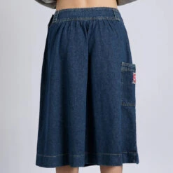 Damson Madder Hollis Midi Skirt Dallas Wash(Damson Madder Hollis Midi Skirt Dallas Wash) -Best Clothing Store DamsonMadderHollisMidiSkirtDallasWash4