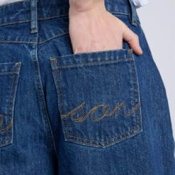 Damson Madder Iza Culotte Texas Wash(Damson Madder Iza Culotte Texas Wash) -Best Clothing Store DamsonMadderIzaCulotteTexasWash 3