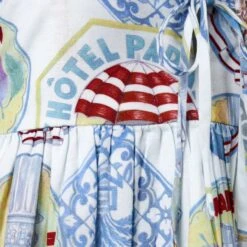 Damson Madder Penny Shell Top Holiday Print(Damson Madder Penny Shell Top Holiday Print) -Best Clothing Store DamsonMadderPennyShellTopHolidayPrint 0001 DAMSON MADDER APRIL0761