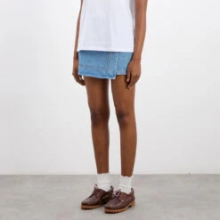 Damson Madder Rory Skort River Wash(Damson Madder Rory Skort River Wash) -Best Clothing Store DamsonMadderRorySkortRiverWash1