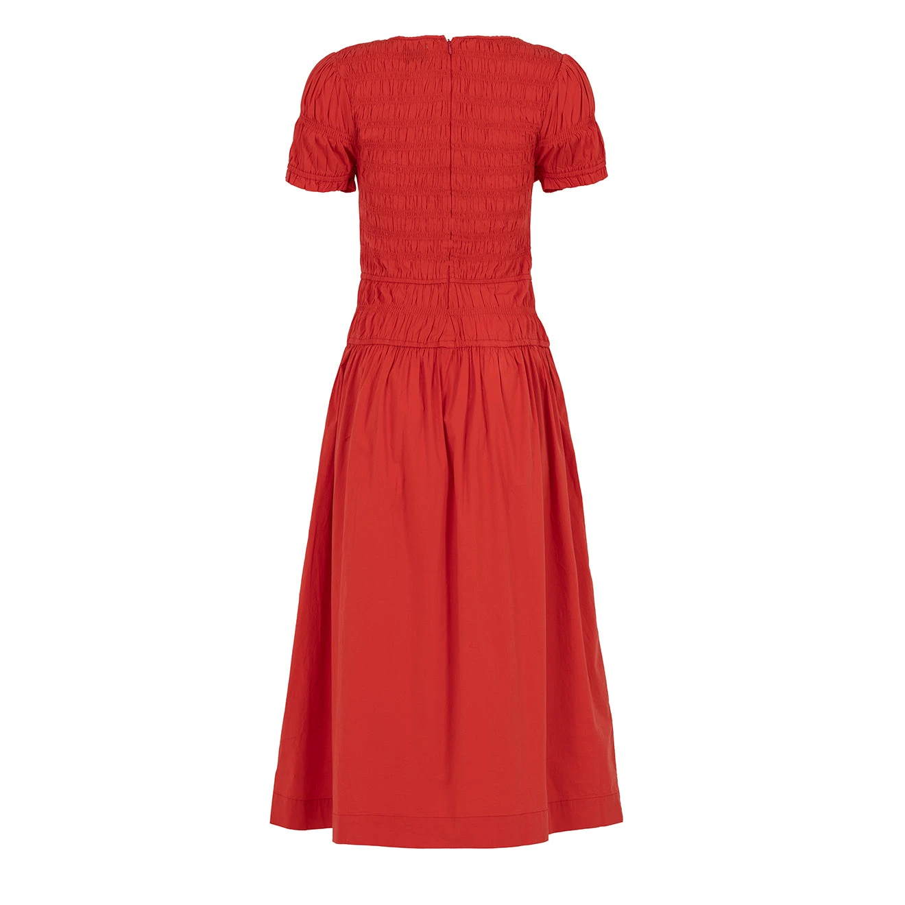 Damson Madder Saffy Midi Dress Red Alert(Damson Madder Saffy Midi Dress Red Alert) 4 Damson Madder Saffy Midi Dress Red Alert(Damson Madder Saffy Midi Dress Red Alert) - Image 2
