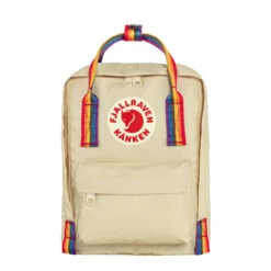 Fjallraven Kanken Rainbow Mini Light Oak / Rainbow(Fjallraven Kanken Rainbow Mini Light Oak Rainbow Pattern)