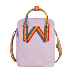 Fjallraven Kanken Rainbow Sling Pastel Lavender-Rainbow(Fjallraven Kanken Rainbow Sling Pastel Lavender Rainbow) -Best Clothing Store Fjallraven Kanken Rainbow Sling Pastel Lavender Rainbow 2