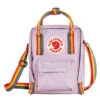 Fjallraven Kanken Rainbow Sling Pastel Lavender-Rainbow(Fjallraven Kanken Rainbow Sling Pastel Lavender Rainbow)