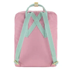 Fjallraven Kanken Koncept Backpack Pink / Mint Green(Fjallraven Kanken Koncept Backpack Pink Mint Green) -Best Clothing Store FjallravenKankenKonceptBackpackPink MintGreen4