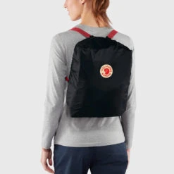 Fjallraven Kanken Rain Cover Black(Fjallraven Kanken Rain Cover Black) -Best Clothing Store FjallravenKankenRainCoverBlack 0001 f23791 ss19 srra kanken rain cover fjaellraeven 21