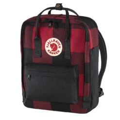 Fjallraven Kanken Re-Wool Red / Black(Fjallraven Kanken Re Wool Red Black) -Best Clothing Store FjallravenKankenReWool RedBlack 16719 3