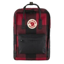 Fjallraven Kanken Re-Wool Laptop 15Red / Black(Fjallraven Kanken Re Wool Laptop 15 Red Black)
