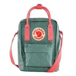 Fjallraven Kanken Sling Cross Body Bag Frost Green / Peach Pink(Fjallraven Kanken Sling Cross Body Bag Frost Green Peach Pink)