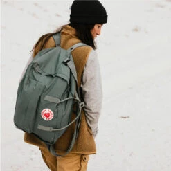Fjallraven Kanken Weekender Bag Green(Fjallraven Kanken Weekender Bag Green) -Best Clothing Store FjallravenKankenWeekenderBagGreen4