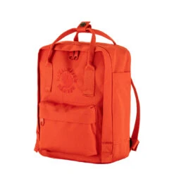 Fjallraven Re-Kanken Mini Backpack Flame Orange(Fjallraven Re Kanken Mini Backpack Flame Orange) -Best Clothing Store FjallravenRe KankenMiniBackpackFlameOrange 2