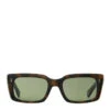 Garrett Leight GL 3030 49 Sunglasses Spotted Brown Shell/Semi-Flat Valley View Green(Garrett Leight Gl 3030 49 Sunglasses Spotted Brown Shell Semi Flat Valley View Green)