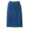 Gramicci Long Denim Skirt Mid Indigo(Gramicci Long Denim Skirt Mid Indigo) 1 Gramicci Long Denim Skirt Mid Indigo(Gramicci Long Denim Skirt Mid Indigo) -Best Clothing Store Gramicci Womens Long Denim Skirt Mid Indigo