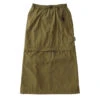 Gramicci Convertible Micro Ripstop Skirt Army Green(Gramicci Convertible Micro Ripstop Skirt Army Green) -Best Clothing Store GramicciConvertibleMicroRipstopSkirtArmyGreen