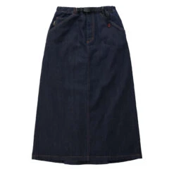 Gramicci Womens Japanese Denim Skirt Indigo(Gramicci Japanese Denim Skirt Indigo)