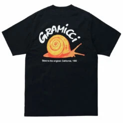 Gramicci Snail Tee Vintage Black(Gramicci Snail Tee Vintage Black)