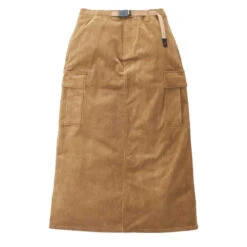 Gramicci Womens Corduroy Long Cargo Skirt Mocha Beige(Gramicci Womens Corduroy Long Cargo Skirt Mocha Beige)