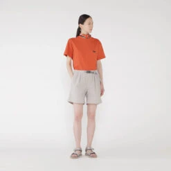 Gramicci X And Wander Backprint Tee Red(Gramicci X And Wander Backprint Tee Red) -Best Clothing Store GramiccixAndWanderBackprintTeeRed 0008 GUT4 S3007 RED fittingU5